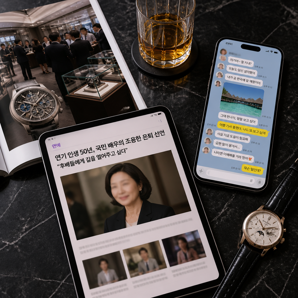 연예계 뒤흔든 스폰서 폭로와 스타 사칭 사기 주의보